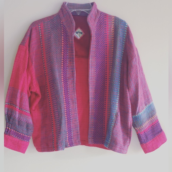 Jesamie Handwovens Jackets & Coats Jesamie 0 Handwoven Embroidered